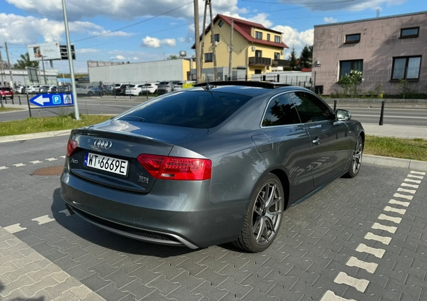 Audi A5 cena 71900 przebieg: 113976, rok produkcji 2015 z Warszawa małe 106